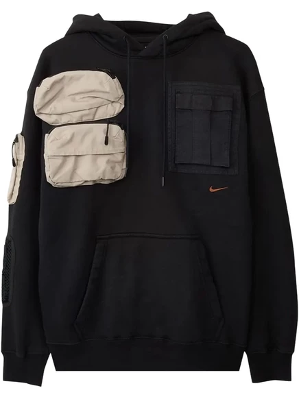 Универсальная толстовка с капюшоном Nike x Cactus Jack от Трэвиса Скотта black
