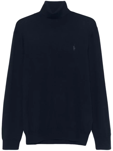 Мужской свитер-водолазка Polo Ralph Lauren, синий