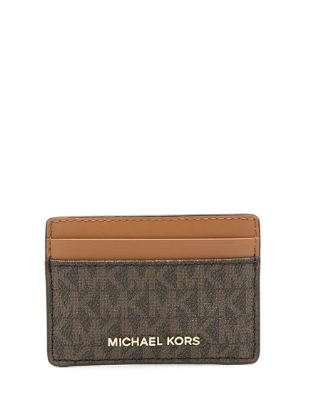 Женское портмоне MICHAEL Michael Kors Jet Set, коричневое