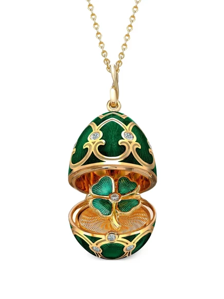 Женское ожерелье Faberg Heritage 18kt с бриллиантами, желтое