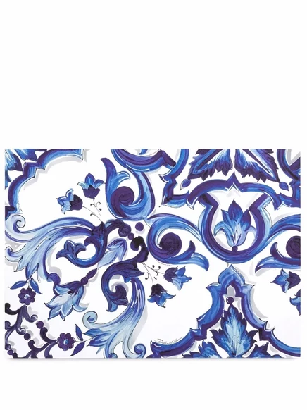 Салфетки Dolce & Gabbana Mediterraneo, 36 шт., синие
