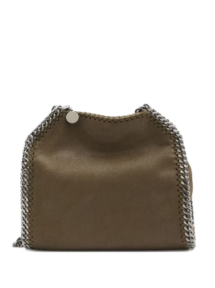 Женская мини-сумка Stella McCartney Falabella, оливковая