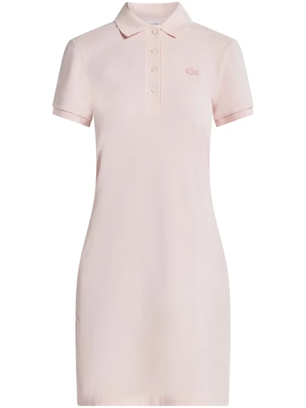 Женское платье Lacoste из пике, розовое