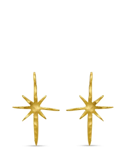 Женские серьги Ottoman Hands Northern Star, золотистые