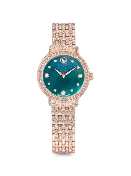 Женские часы Swarovski, 31 мм, зеленые