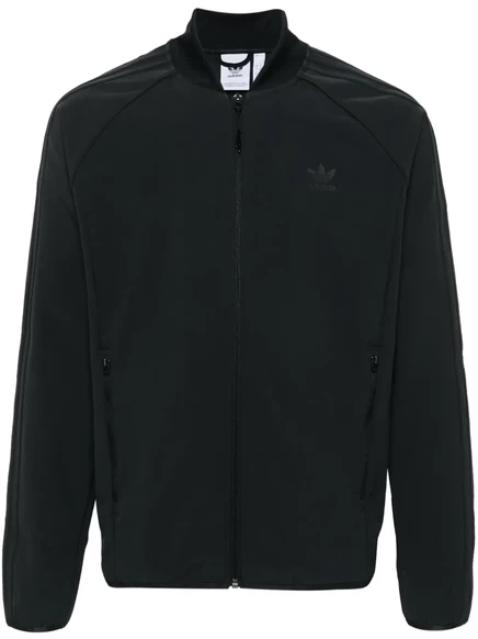 Мужская спортивная куртка Adidas SST с молнией, черная