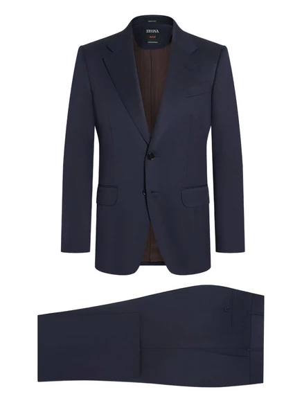 Шерстяной костюм Zegna Centoventimila blue