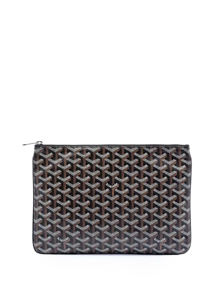 Клатч Goyard Senat MM подержанный, черный