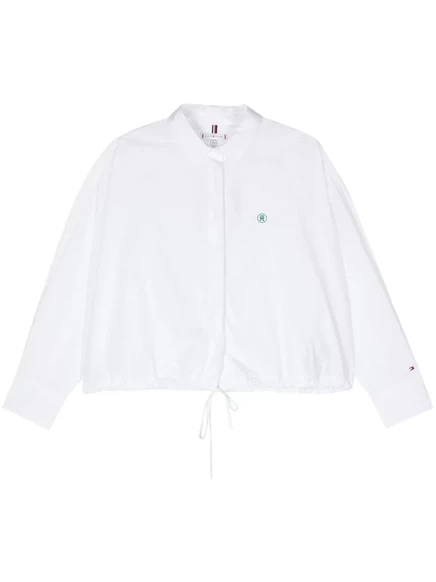Футболка с монограммой Tommy Hilfiger white
