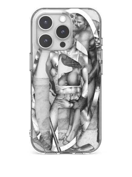 Чехол для iPhone Diesel x Tom of Finland Foundation  grey