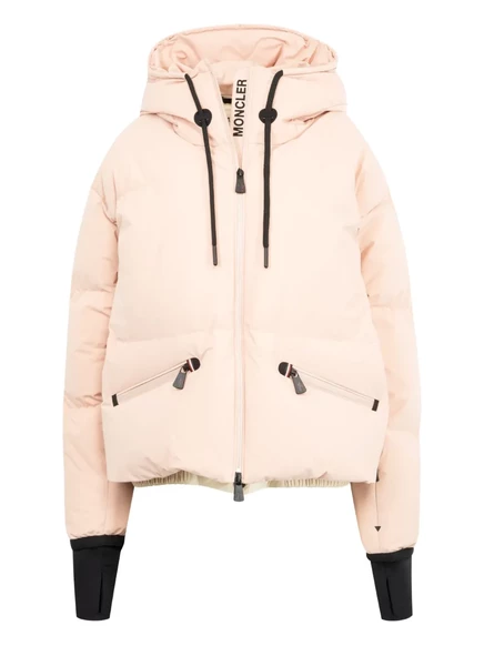 Лыжная куртка Moncler Grenoble Allessaz с капюшоном pink