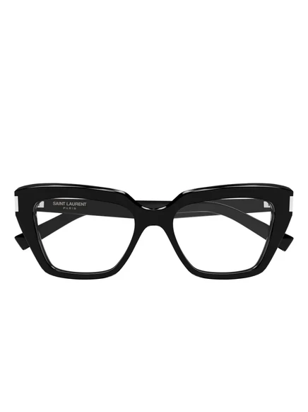 Женские очки Saint Laurent Eyewear геометрические, черные