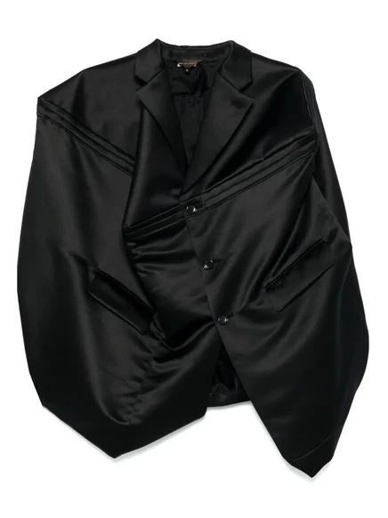 Женский жилет Comme des Garons деконструированный, черный