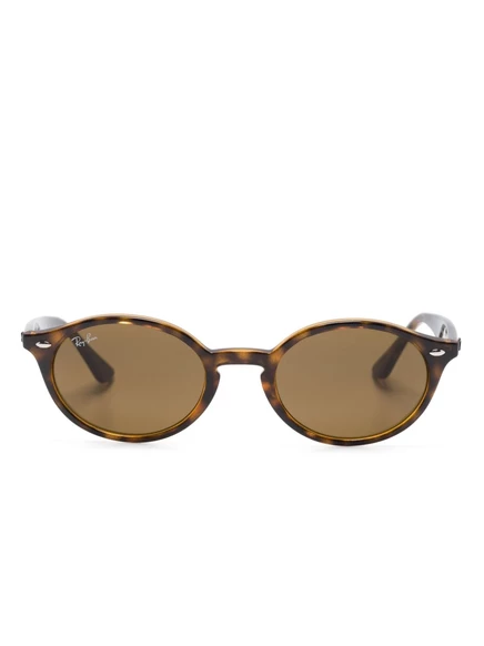 Солнцезащитные очки Ray-Ban под «черепаху», коричневые