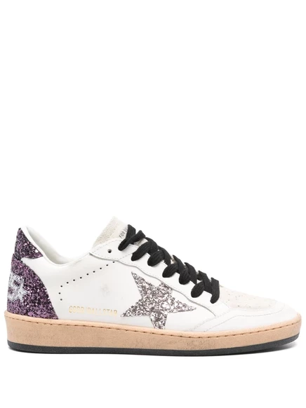 Звездные кроссовки Golden Goose Ball white