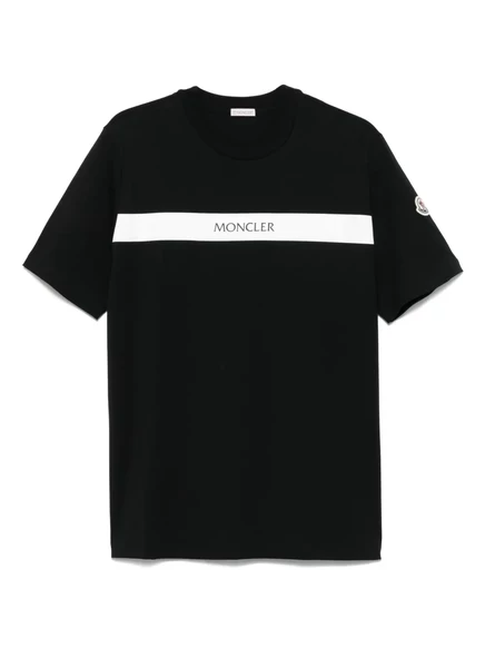 Футболка Moncler с короткими рукавами black