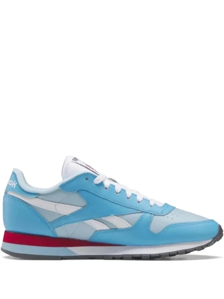 Мужские кроссовки Reebok Classic голубые с красным
