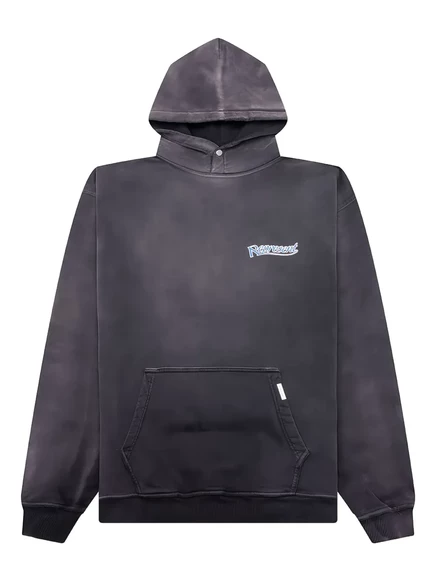 Мужское худи Represent с логотипом, черное
