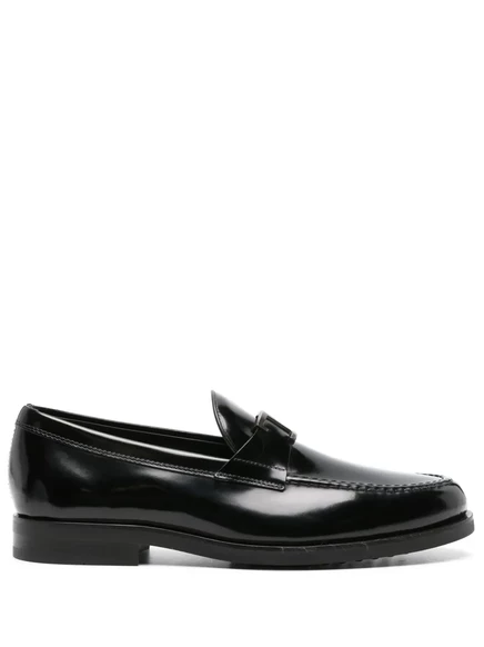Мужские лоферы Tod's T Timeless кожаные, черные