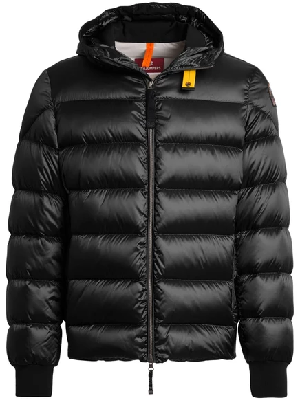 Мужская пуховая куртка Parajumpers Pharrel с капюшоном, черная