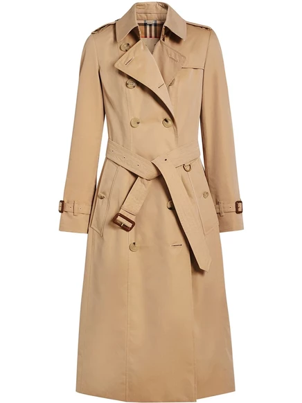 Женский тренч Burberry Chelsea Heritage, медовый