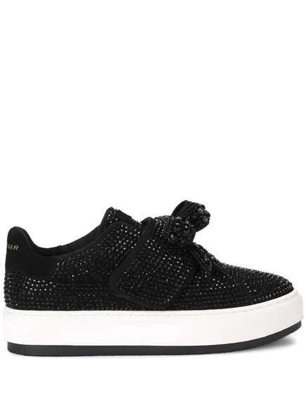 Женские кроссовки Kurt Geiger London Laney Bow, черные