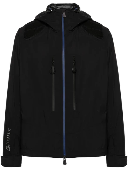 Мужская куртка Moncler Grenoble с капюшоном, черная