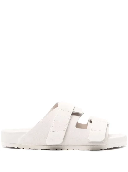 Женские сандалии Birkenstock x Tekla Uji замшевые, айвори
