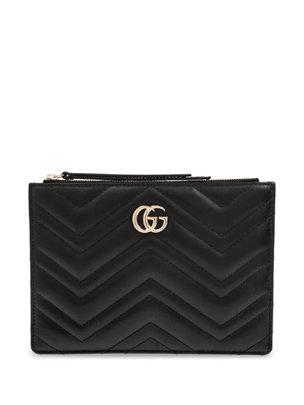 Женский клатч Gucci GG Marmont большой, черный