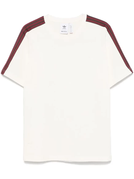 футболка с логотипом adidas x Wales Bonner в 3 полосы white
