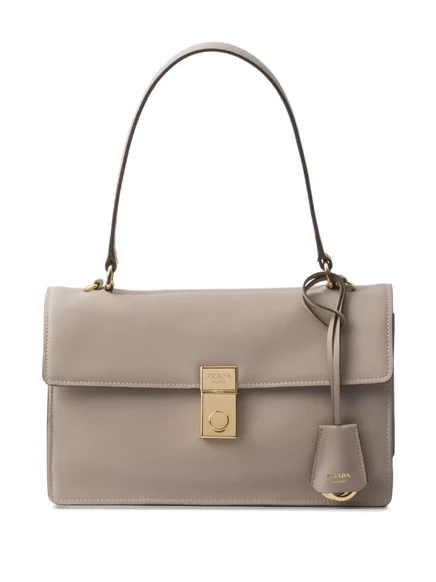 Сумка через плечо Prada средней мягкости из прочного материала grey