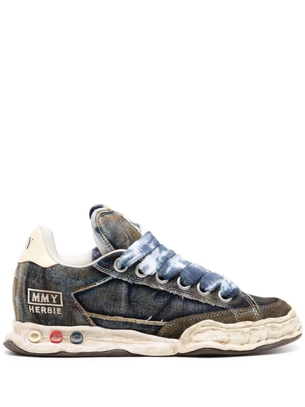 Кроссовки Maison MIHARA YASUHIRO Herbie из искусственной кожи blue