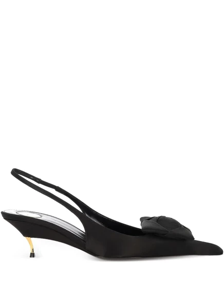 Женские туфли Saint Laurent Dakota 50 мм, черные