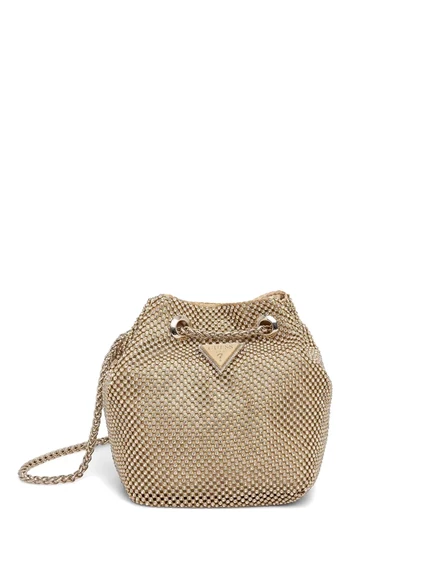 Сумка-ведро GUESS USA Sofia gold