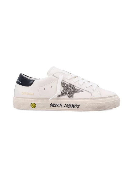 Детские кроссовки Golden Goose Kids May, белые