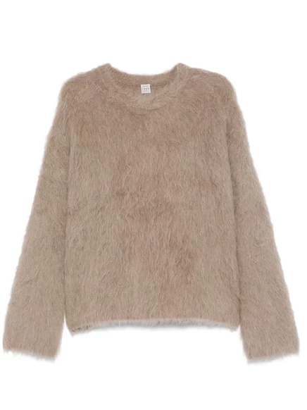 Свитер с матовой отделкой TOTEME neutrals