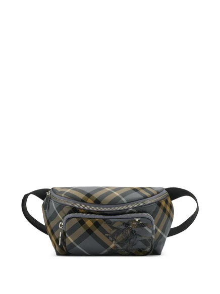 Мужская сумка-пояс Burberry Small Check, синяя