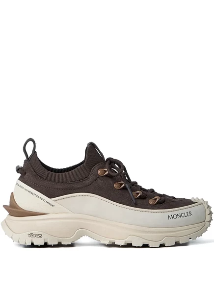 Кроссовки Moncler Trailgrip Lite 3 с низким берцем brown