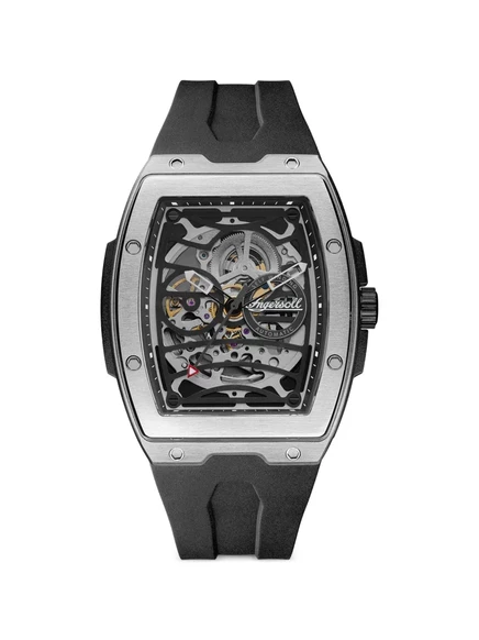 Мужские часы Ingersoll Challenger 44 мм, черные