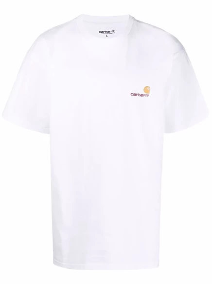Мужская футболка Carhartt WIP American Script, белая