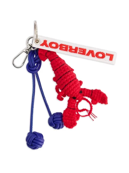 Брелок Charles Jeffrey Loverboy с подвеской-омаром, красный