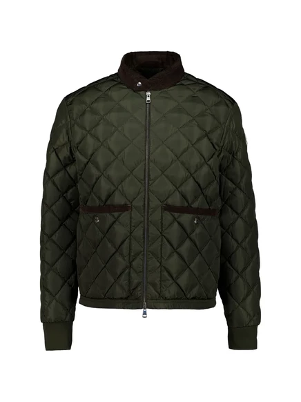Мужской пуховик Moncler Eclal, зеленый