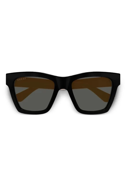 Солнцезащитные очки в квадратной оправе Gucci Eyewear black