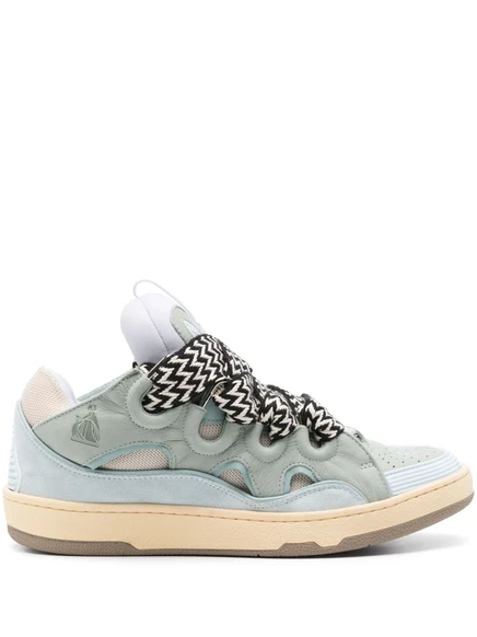 Унисекс-кроссовки Lanvin Curb, голубые и зеленые