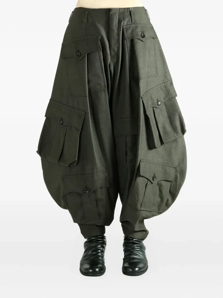 Мужские брюки Comme des Garons Homme Plus карго, хаки