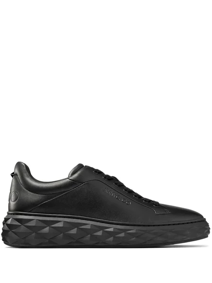 Кожаные кроссовки Jimmy Choo Maxi  black