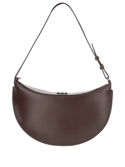 Женская сумка на плечо Jacquemus Oval, коричневая