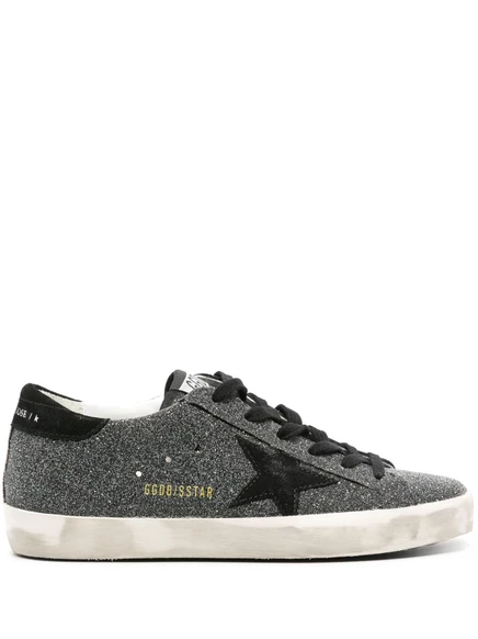 Женские кроссовки Golden Goose Super-Star, черные