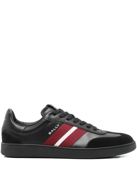 Мужские кожаные кроссовки Bally Raise, черные