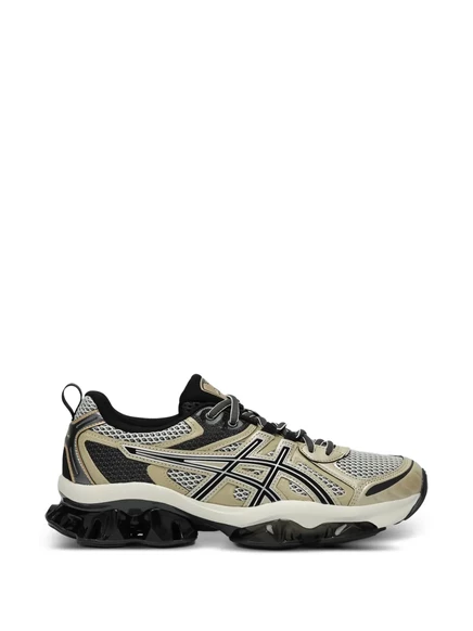 Унисекс кроссовки asics gel-quantum kinetic бежево-черные